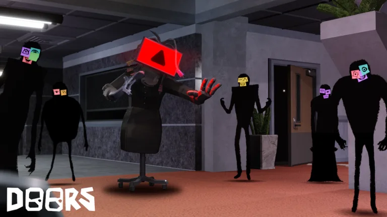 Official DOORS thumbnail showing office-themed Archives entities
