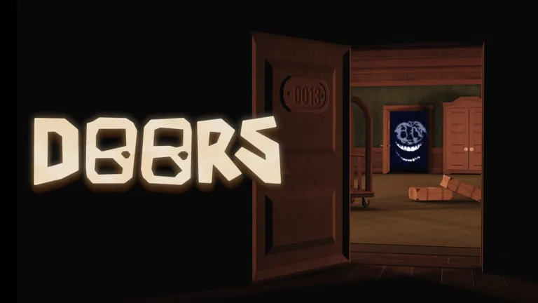 Official DOORS thumbnail showing a numbered hotel door